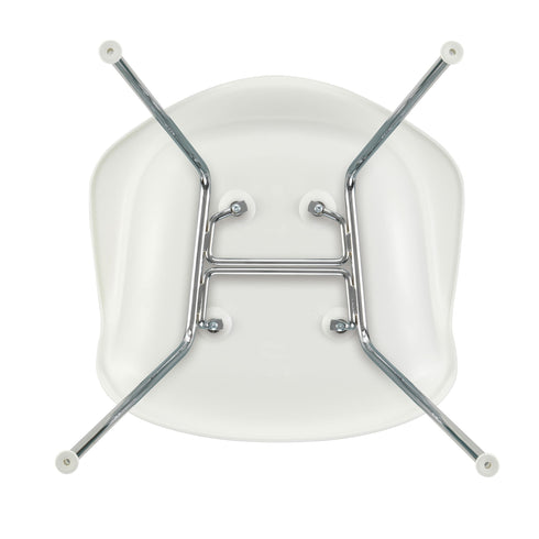 Cadeira de Braços em Plástico Eames DAX / Base Cromada